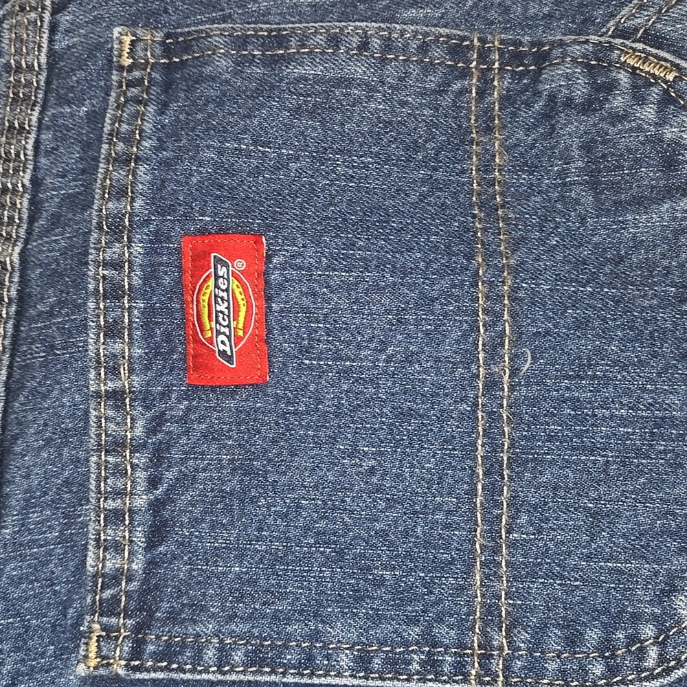 Dickies Blue Carpenter Work Jeans Mens 38x34 Outdoor Jeans - Picture 2 of 10